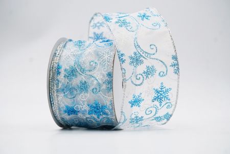 Snowflake Shimmer Ribbon_KF7581G-1T_blue